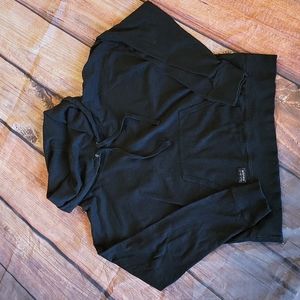 Lauren jeans co.- baggy neck hoodie look